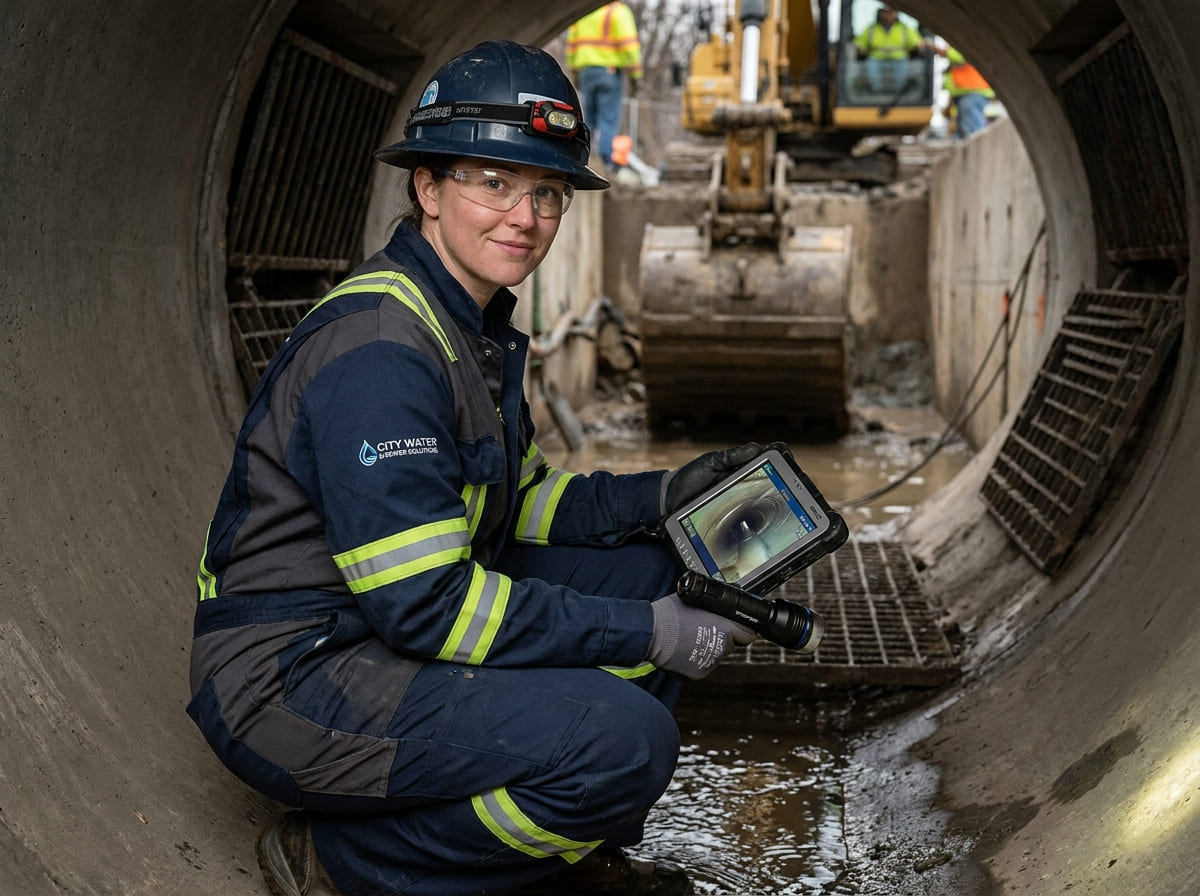 Sewer Line Inspection & Replacement in Thompsons Station